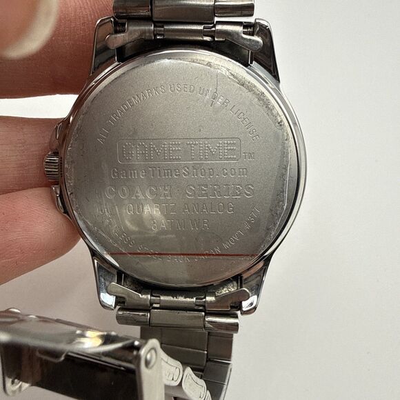 Game Time Coach Series Nebraska Huskers Two Tone Mens Watch New Battery Quartz main image 11